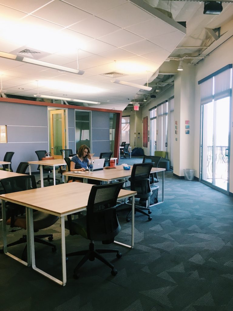 This summer I tested out a coworking space in Scottsdale called Deskhub. Read the pros and cons of my experience and why you should test one out! 