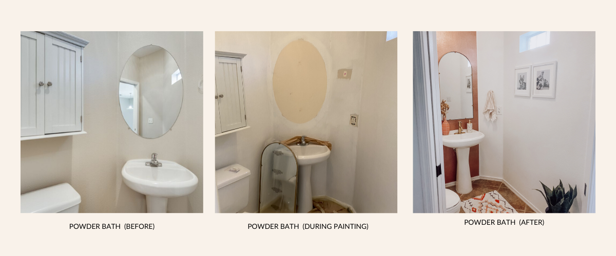 Affordable Powder Bathroom Update